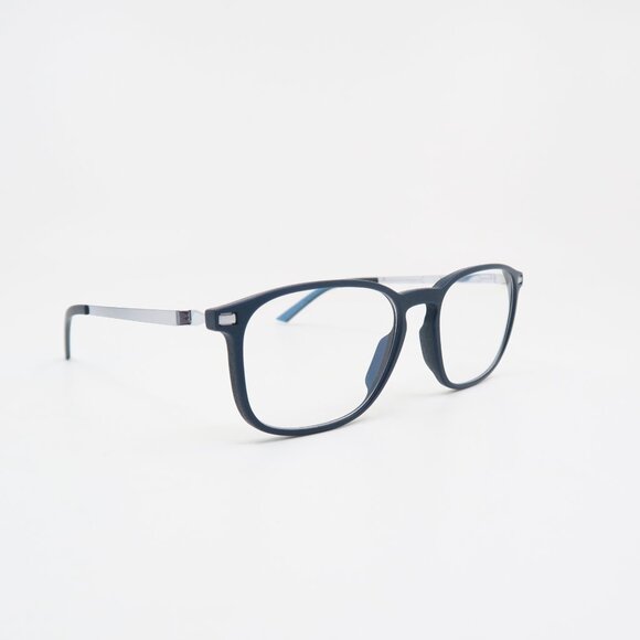 McLaren MLOP 98O03 C03 53mm Blue/Silver/Black Men's New Eyeglasses.